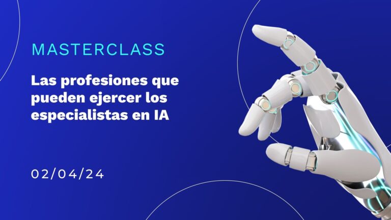 Las profesiones que pueden ejercer los especialistas en IA